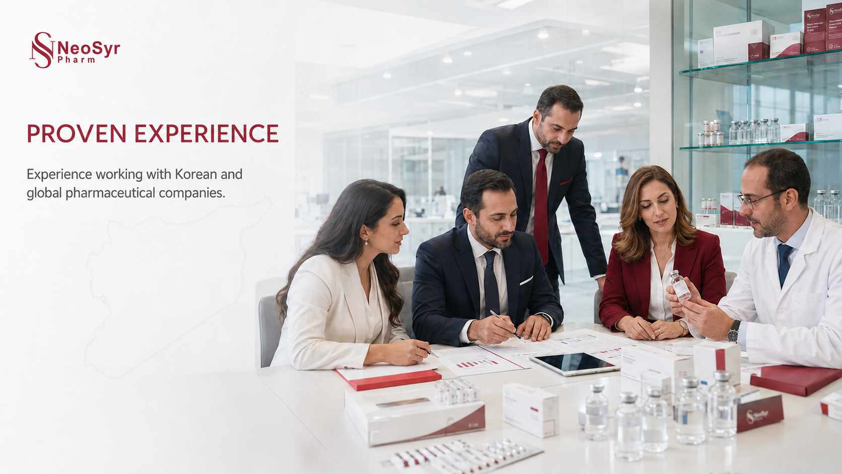 NeoSyrPharm pharmaceutical partnership team